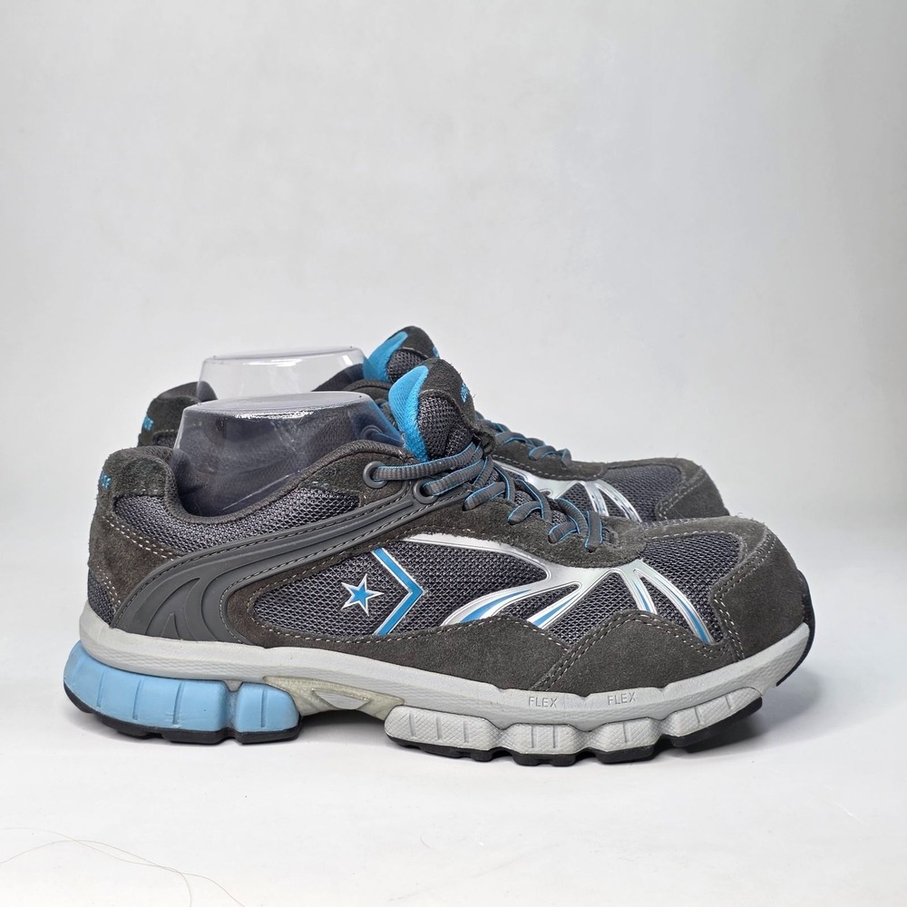 Converse Women's Size 9.5 W‎ Composite Toe Work Shoes EH Slip Oil Resistant ASTM